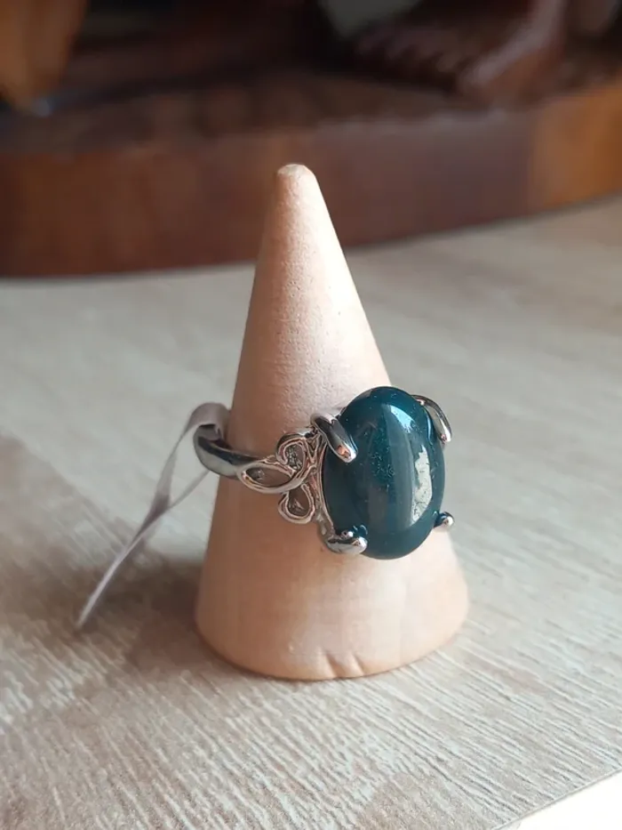 Bague en pierre naturelle taille 55 - photo numéro 4