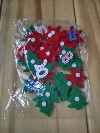 Chiffre pour calendrier de l'avent 