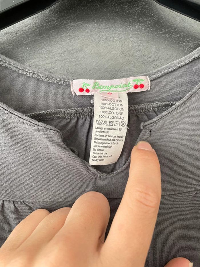 Sweat gris fille - photo numéro 5