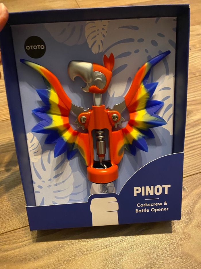 Ouvre bouteille collection perroquet Ototo, neuf - photo numéro 2