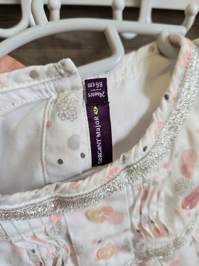 Vêtement Bébé Fille - Robe - Sergent Major - 24 mois 86 cm - photo numéro 5