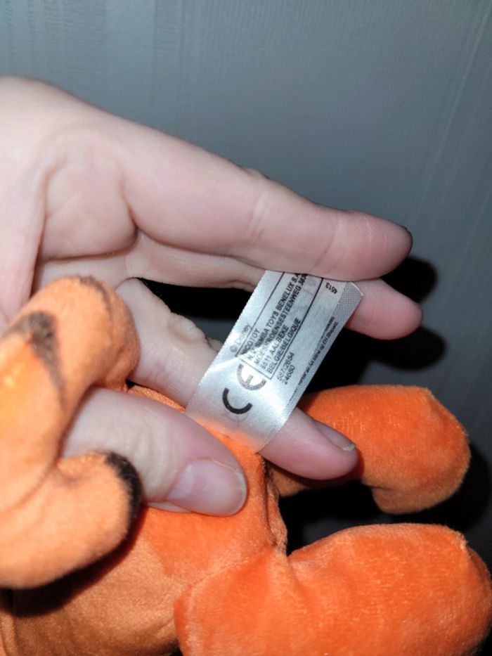 Peluche tigrou - photo numéro 3