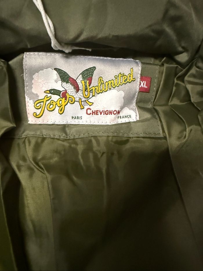 Doudoune chevignon kaki XL - photo numéro 6