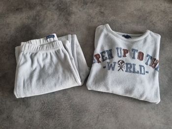 Pyjama velours Okaidi Taille 10 ans