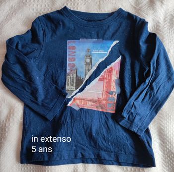 T-shirt in extenso 5 ans