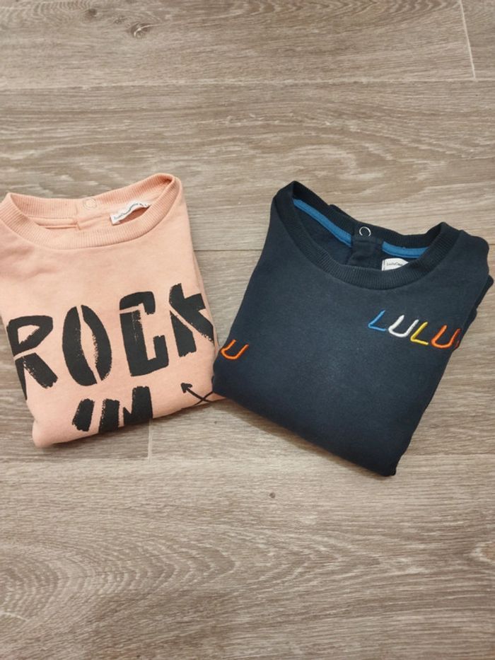 Lot de 2 pulls 2 ans lulu castagnette