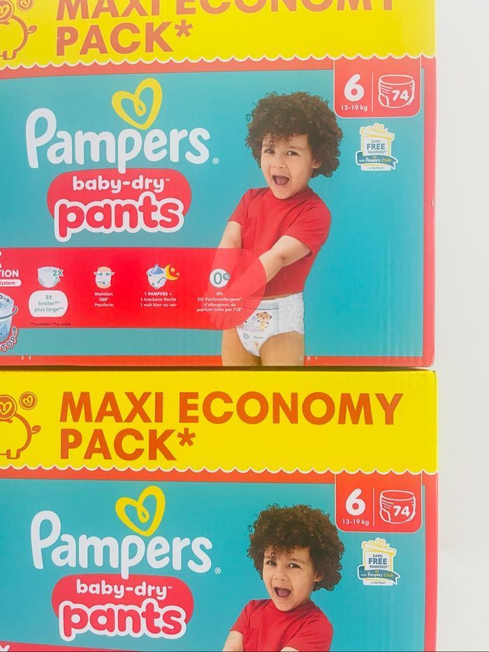 Couches  Pampers Pants taille 6 - photo numéro 2