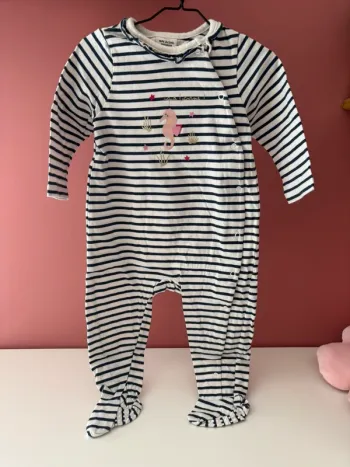 Pyjama/grenouillère TAO aqua licorne 18M/80CM