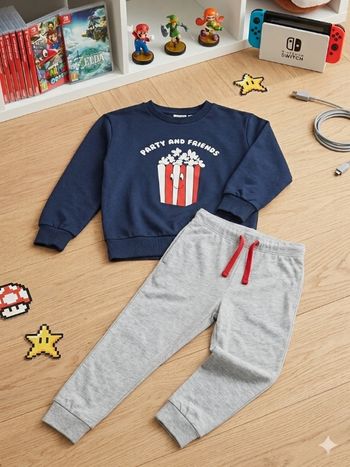 Pyjama 2 pièces Tape à l'œil (TAO) - 8 ans - Popcorn Party