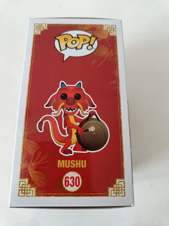 Funko Pop Disney Mulan Mushu with Gong 630 - photo numéro 4