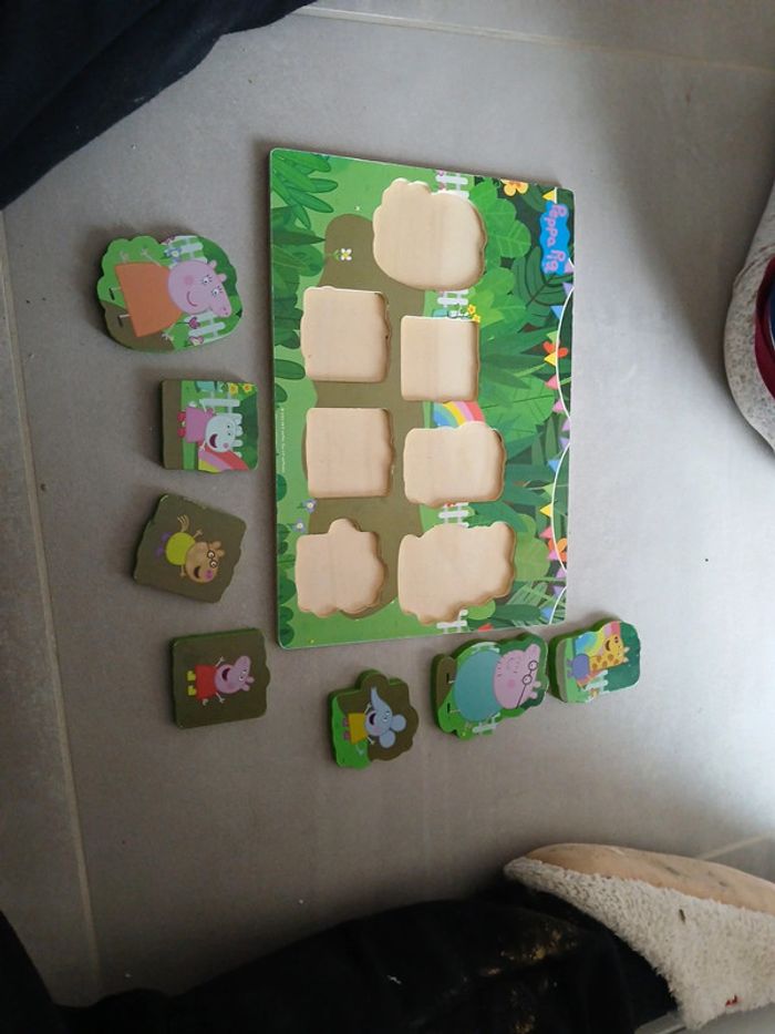 Puzzle peppa pig des 18 mois - photo numéro 2