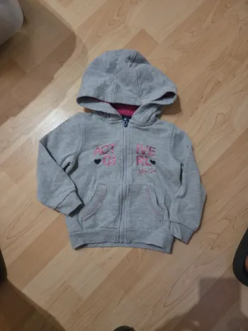 Veste zipp 4ans fille in extenso