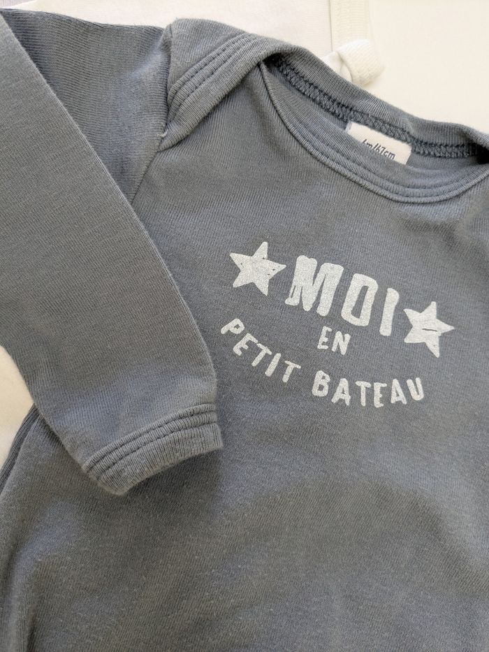 Lot 3 body Petit Bateau - photo numéro 4