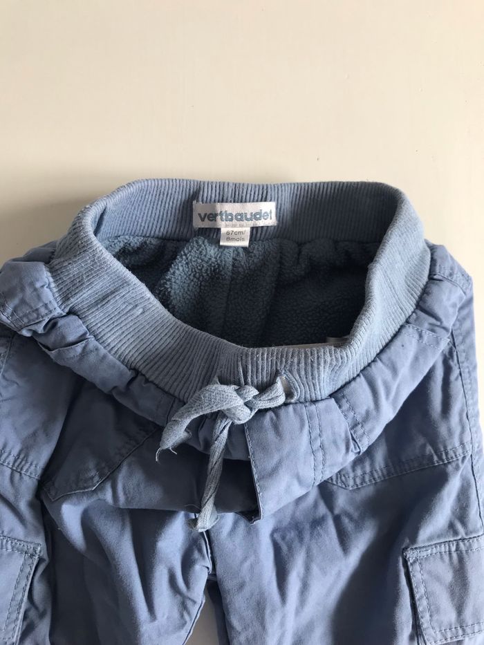 Pantalon bébé intérieur molletonné 6 mois - photo numéro 2