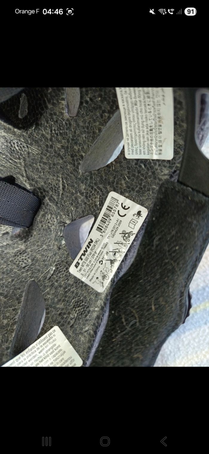 Casque de vélo rockrideur Taille S - photo numéro 4