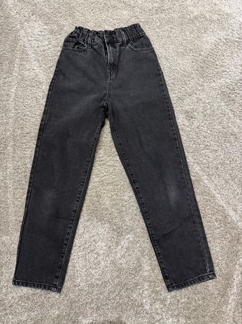 Jeans mom taille haute 