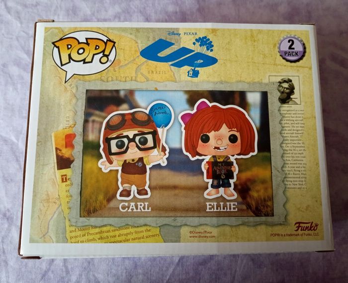 Funko Pop Carl & Ellie UP ( La Haut ) de Disney - Pixar - photo numéro 2