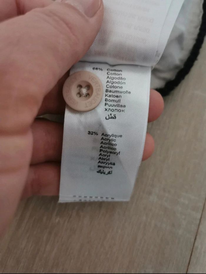 Veste manteau maille mi saison neuf - photo numéro 4