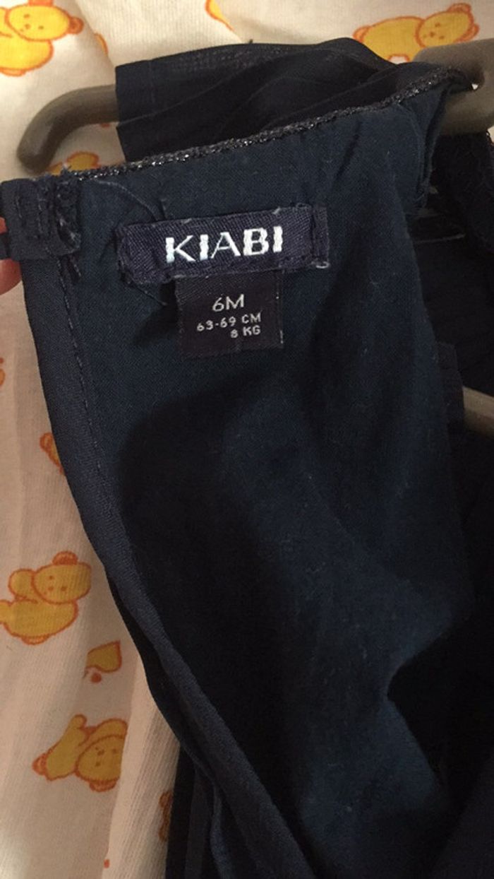 Robe doublée - plissée 6 mois /8 kgs - photo numéro 3