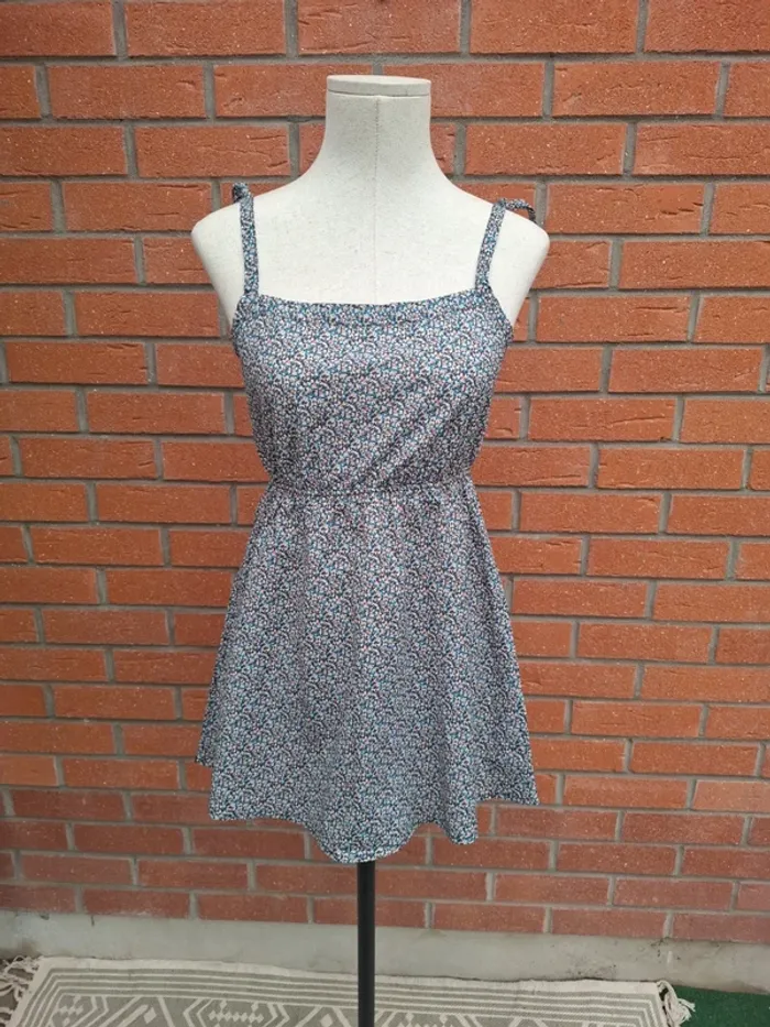 Top été a motif florale Eric bompard T38