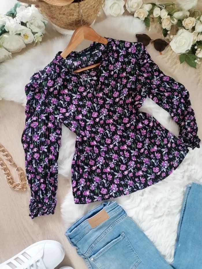 Blouse fleurie taille S