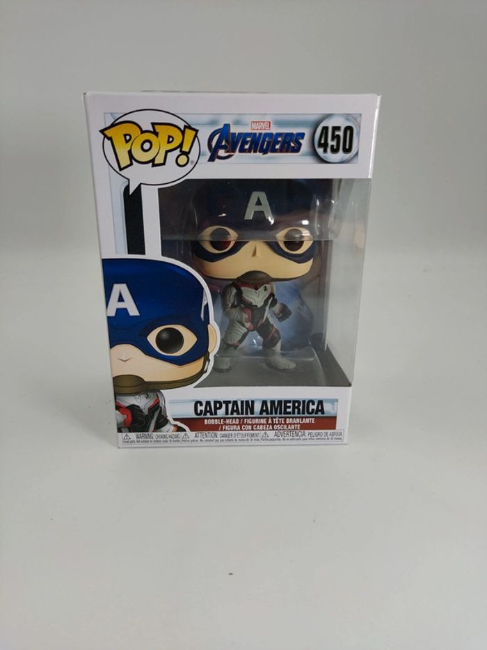 Figurine Pop Avengers 450 - Captain America
