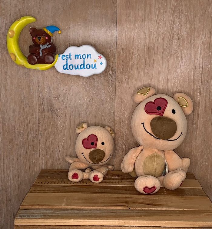 VB22 doudou ours 🐻 vertbaudet