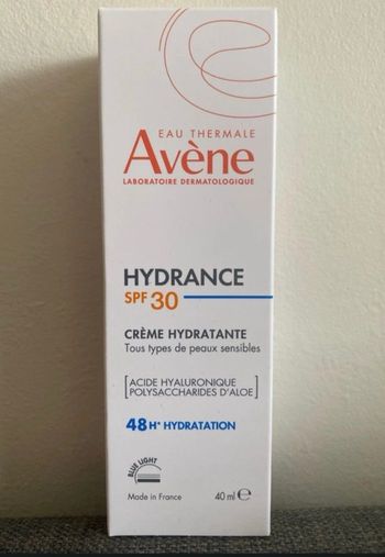 Avène hydrance SPF30 crème 40ml