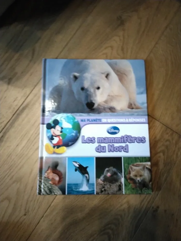 Livre les mammifères du Nord.