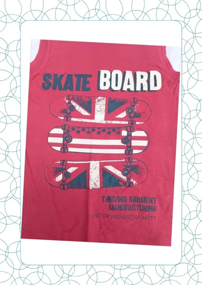 Tee shirt sans manche 12 ans In Extenso - photo numéro 3