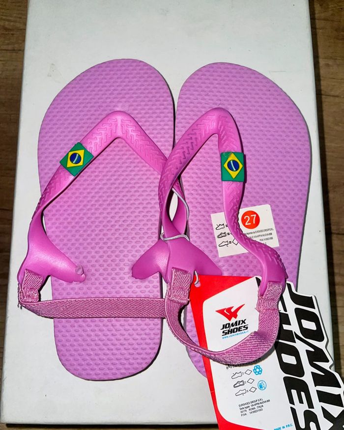 Tong rose brezil jomix shoes t27