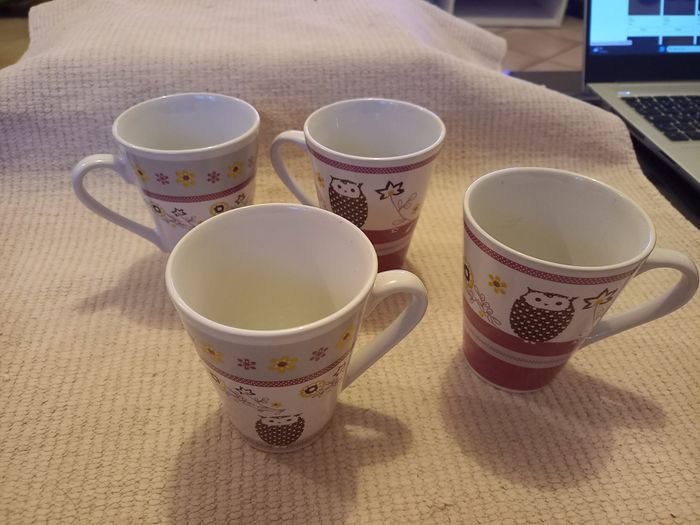 Lot de 4 mugs assortis - photo numéro 2
