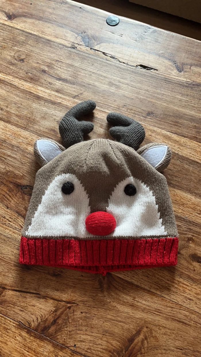 Bonnet renne de Noël