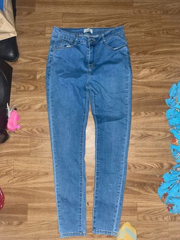 Pantalon jeans bleu taille 42