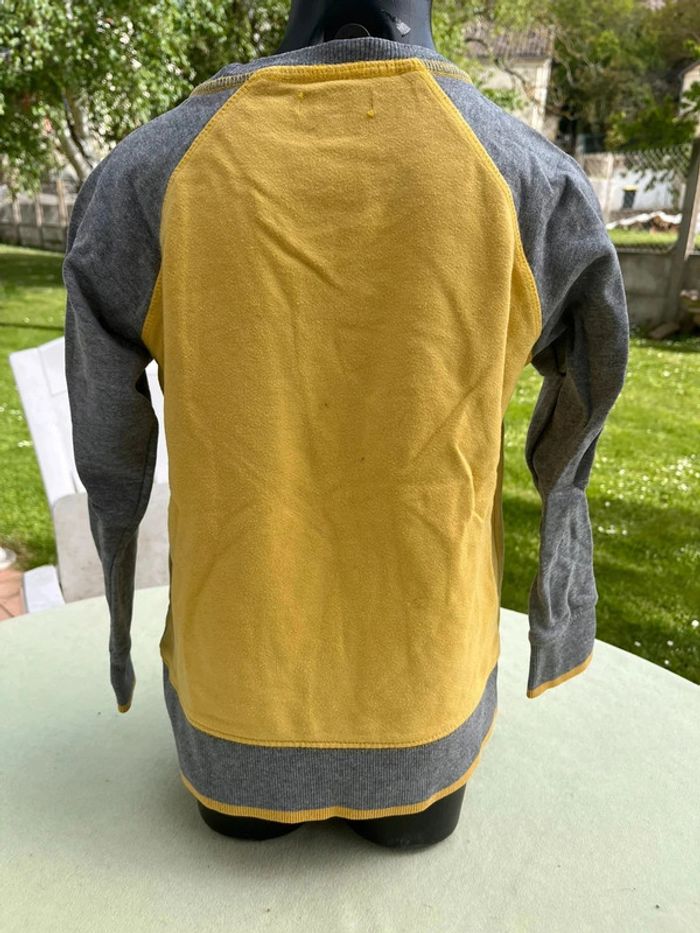 Pull jaune verbaudet taille 8 ans - photo numéro 2