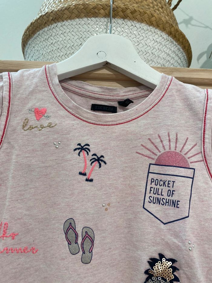 T-shirt IKKS 6 ans - photo numéro 2