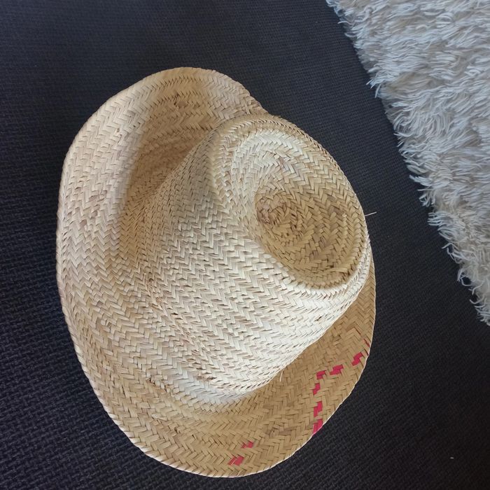 Chapeau paille homme T57cm - photo numéro 7