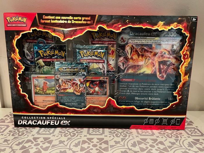 Coffret Pokémon Dracaufeu Ex