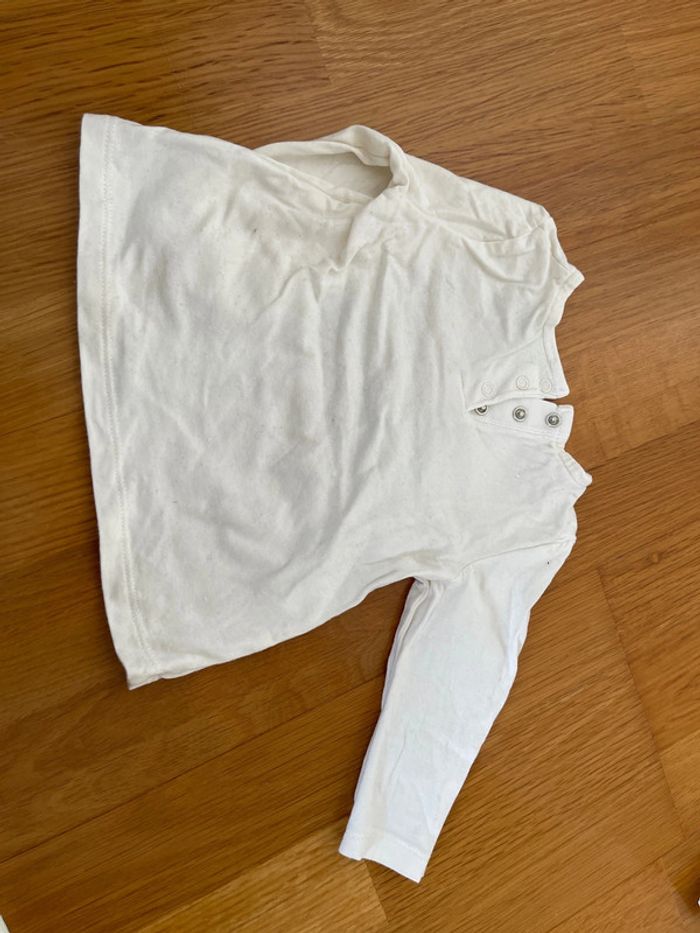 T-shirt manches longues neuf fille Tape à l’œil taille 9 mois - photo numéro 2