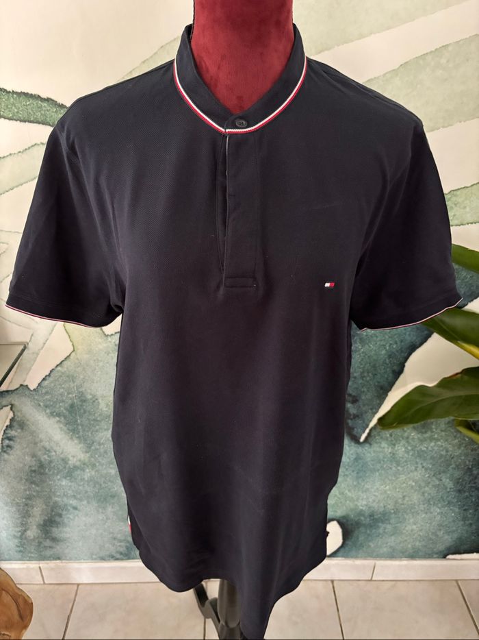 Polo homme bleu marine Tommy Hilfiger