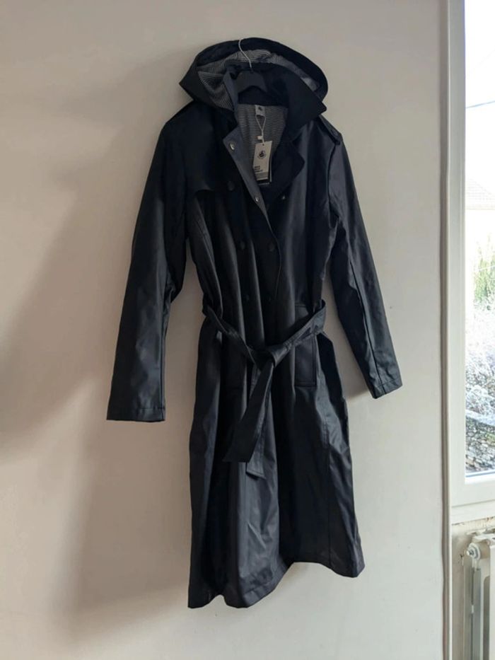 Trench smoking petit bateau taille S - photo numéro 2