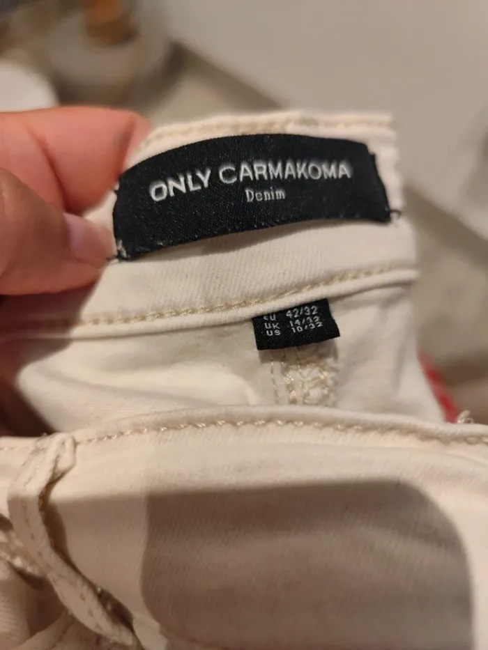 Pantalon beige only carmakoma - photo numéro 3
