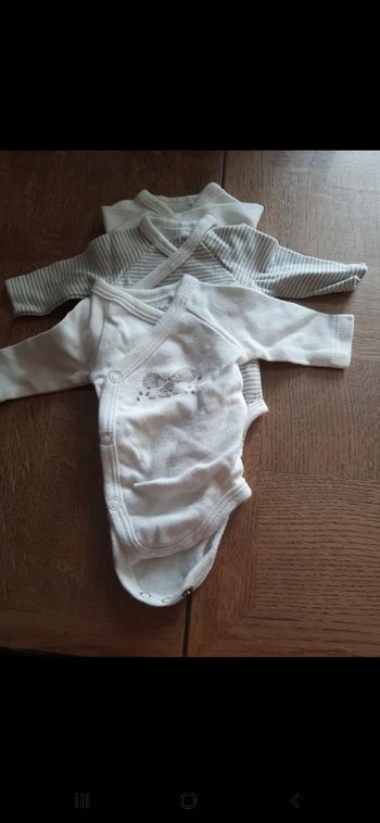 Lot bodies naissance mixte