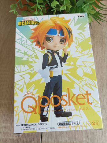 Figurine Denki Kaminari My Hero Academia Mha banpresto qposket Bandai