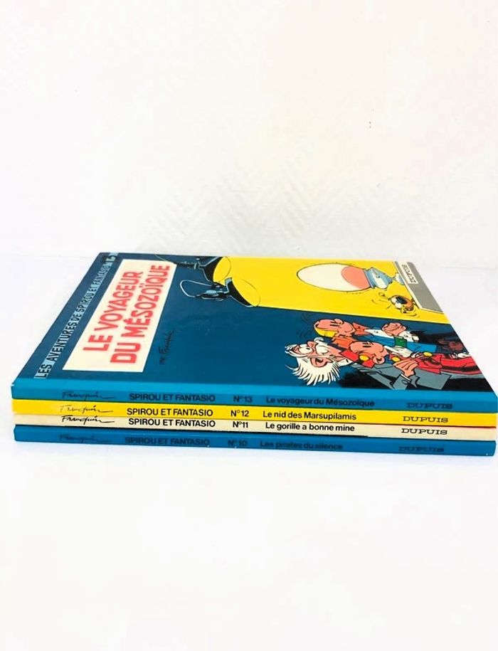 Spirou et Fantasio tome 10,11,12,13 - photo numéro 3