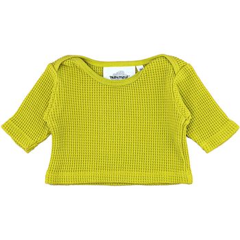 T-Shirt à manches longues 3 mois en nid d’abeille de coton Moumout'