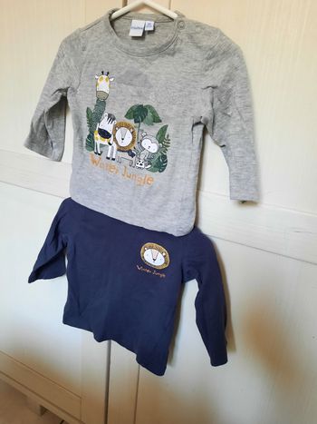 Lot de 2 Tee-shirt manche longue