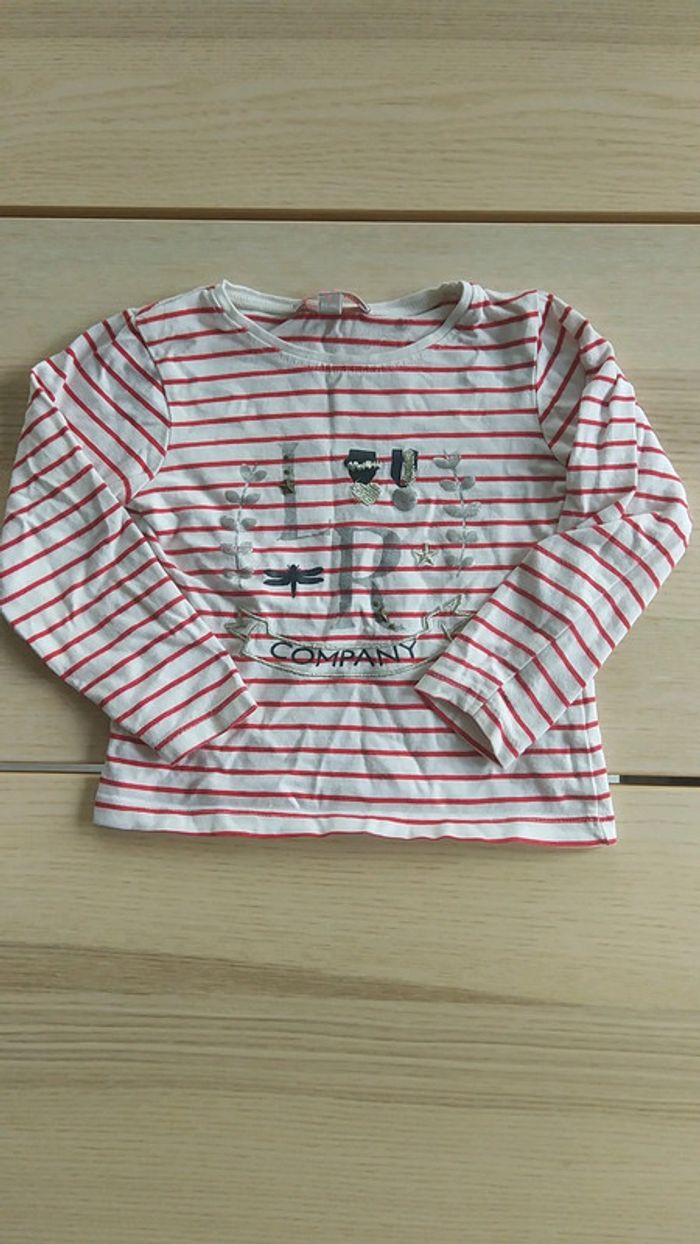 T shirt 2ans Lisa Rose