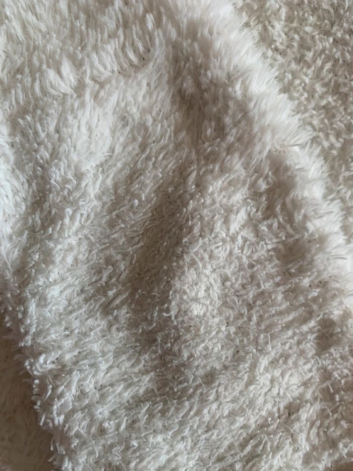 Pull blanc tout doux cœur gris fille 10 ans (Okaidi) - photo numéro 4