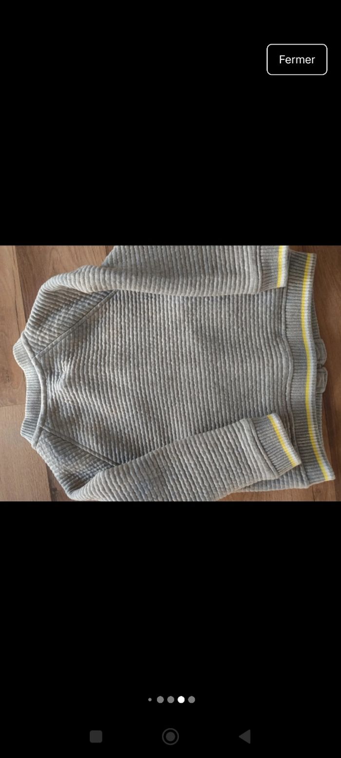 Gilet sergent major gris 4 ans - photo numéro 6